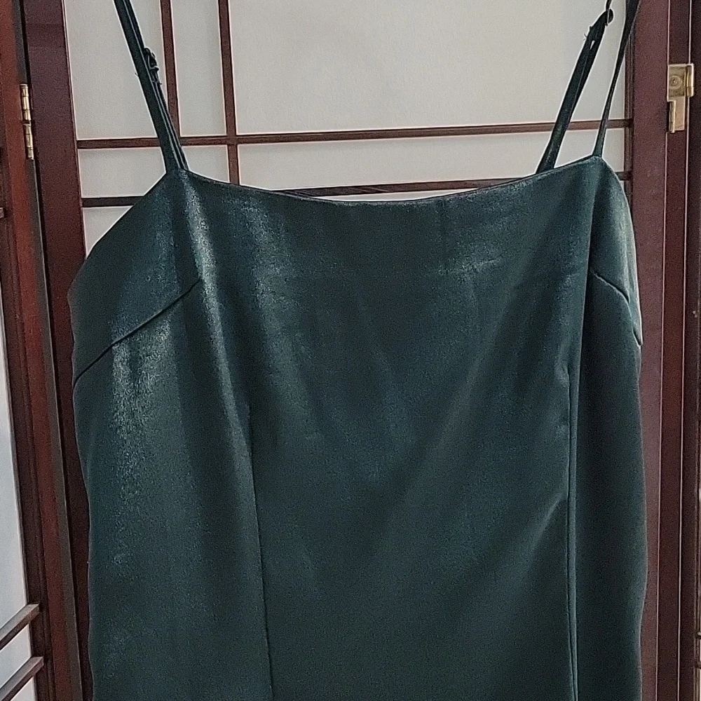 Forest Green Mini Dress, size Medium - Picture 3 of 3